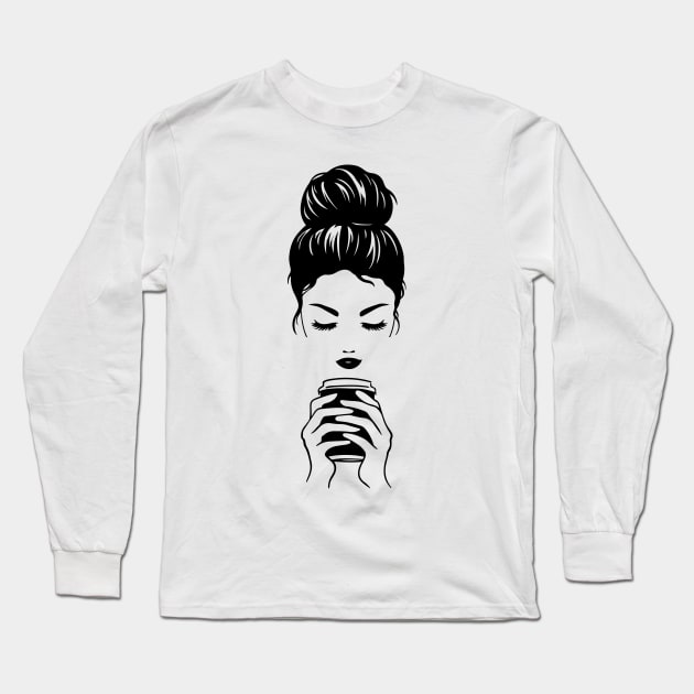 Messy hair Long Sleeve T-Shirt by SeinchyStore